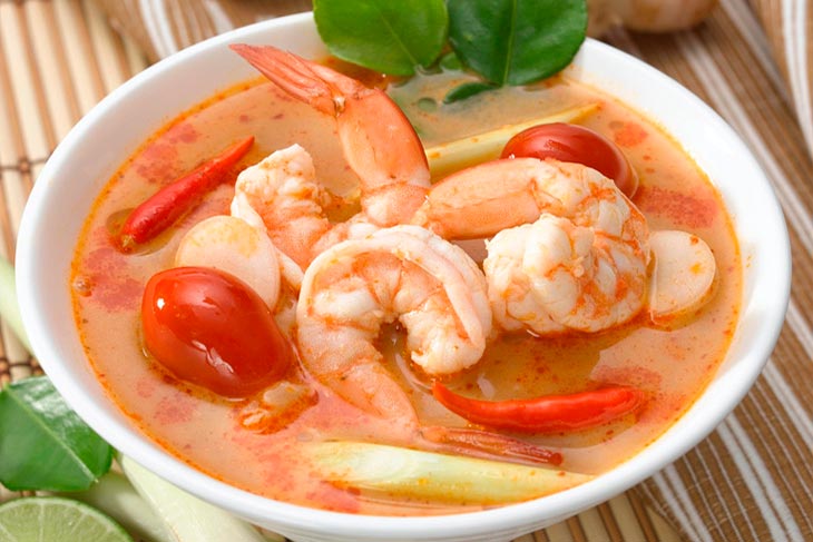 Рецепт тайского супа Том Ям